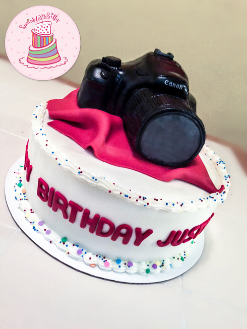 Canon Camera Cake - Sprinkle Me Silly photo