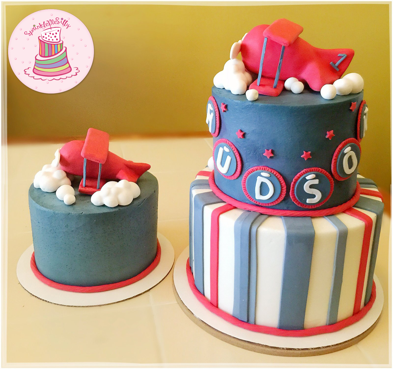 Party Cake Design from the Archive - Sprinkle Me Silly original photo