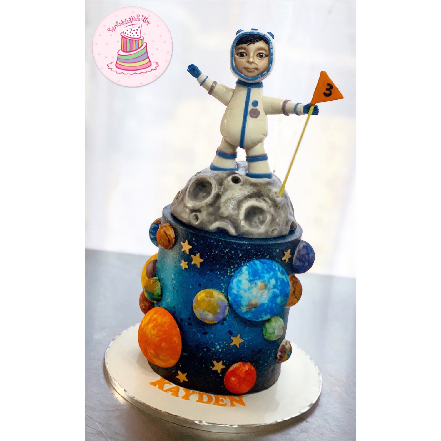 Party Cake Design from the Archive - Sprinkle Me Silly original photo
