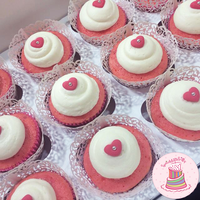 Sweetheart Cupcakes II - Sprinkle Me Silly photo