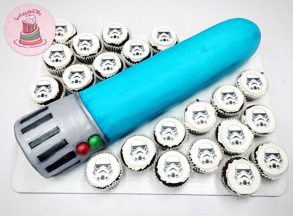 Light Saber w/Storm Troopers - Sprinkle Me Silly photo