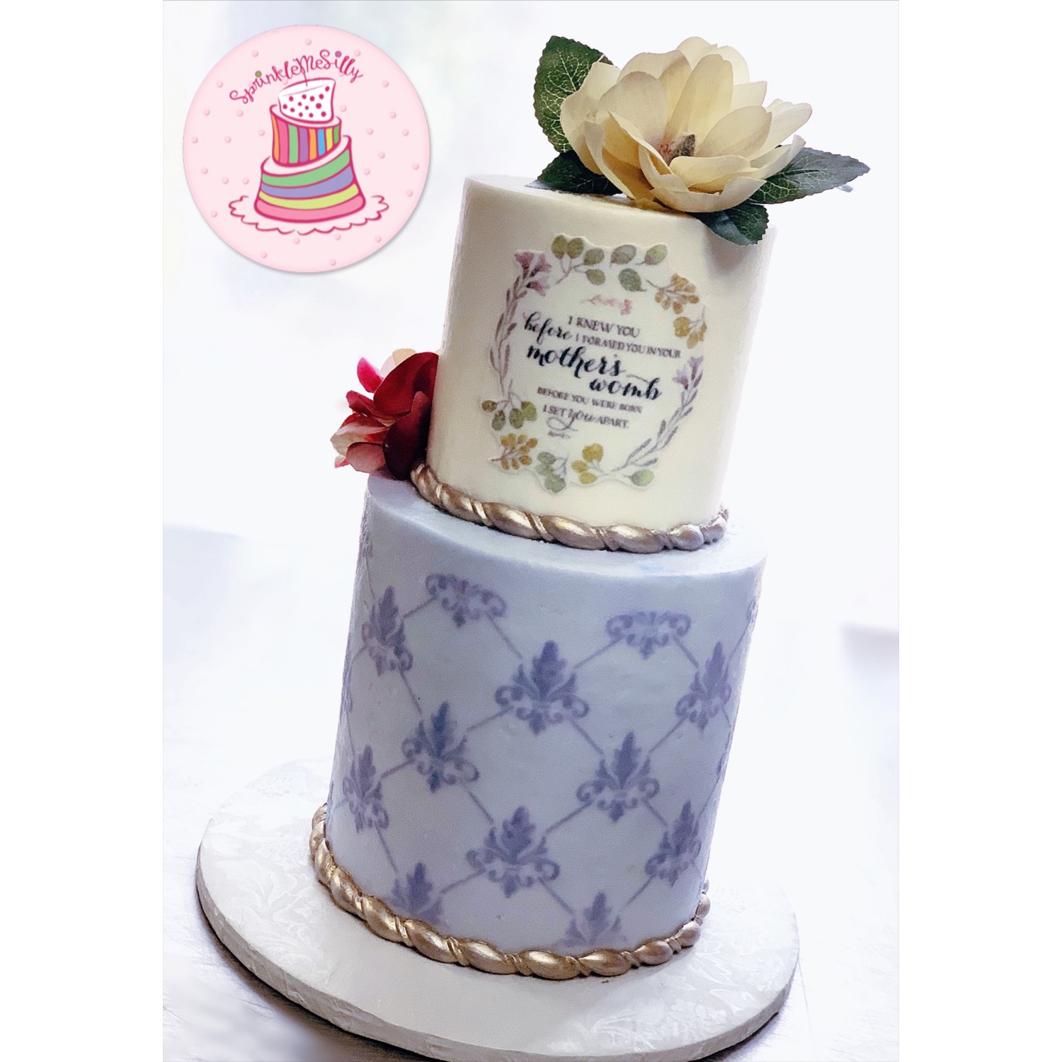 Party Cake Design from the Archive - Sprinkle Me Silly original photo