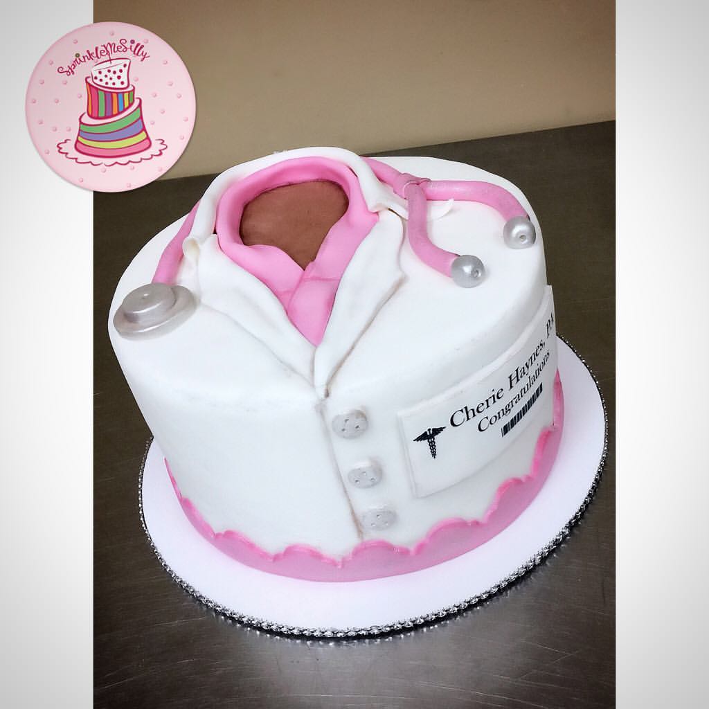 Physician's Assistant Cake - Sprinkle Me Silly photo