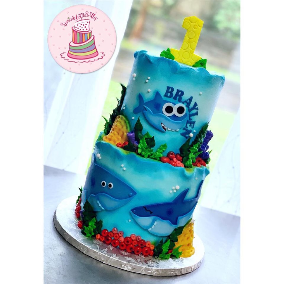 Party Cake Design from the Archive - Sprinkle Me Silly original photo