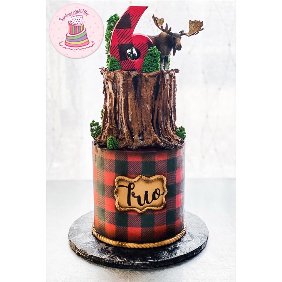 Party Cake Design from the Archive - Sprinkle Me Silly original photo