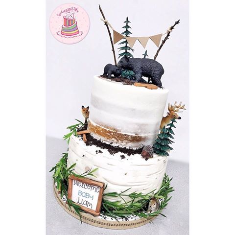 Woodland Theme Cake - Sprinkle Me Silly photo