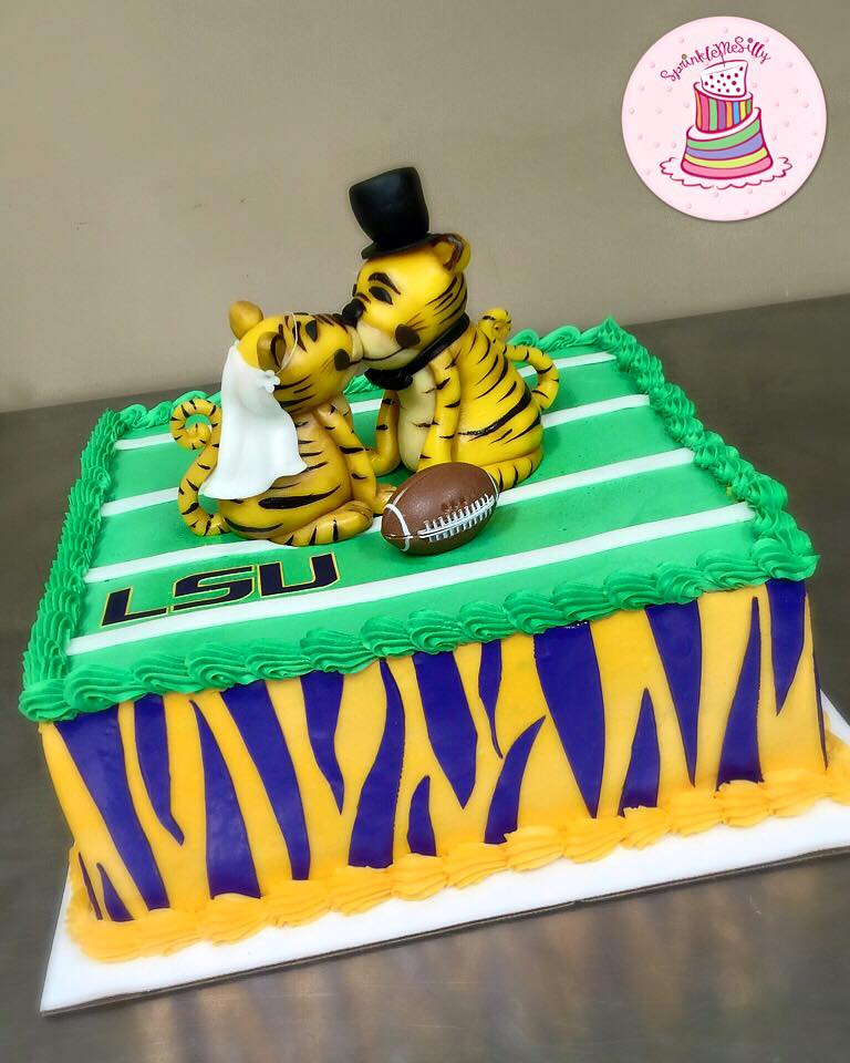LSU Tiger Cake - Sprinkle Me Silly photo