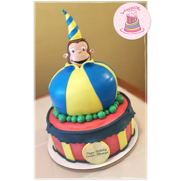 Curious George Cake - Sprinkle Me Silly photo