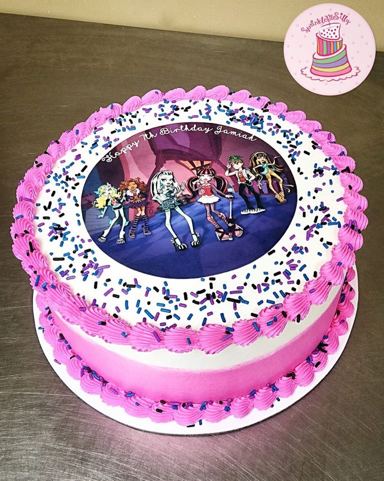 Party Cake Design from the Archive - Sprinkle Me Silly original photo