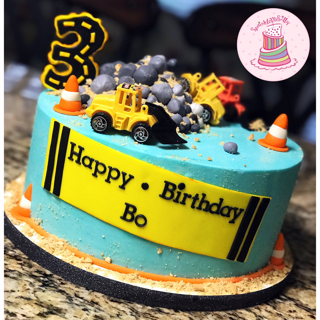 Party Cake Design from the Archive - Sprinkle Me Silly original photo