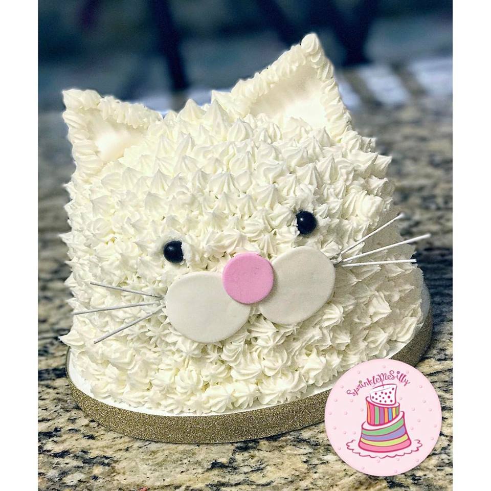 Kitty Cat Cake - Sprinkle Me Silly photo