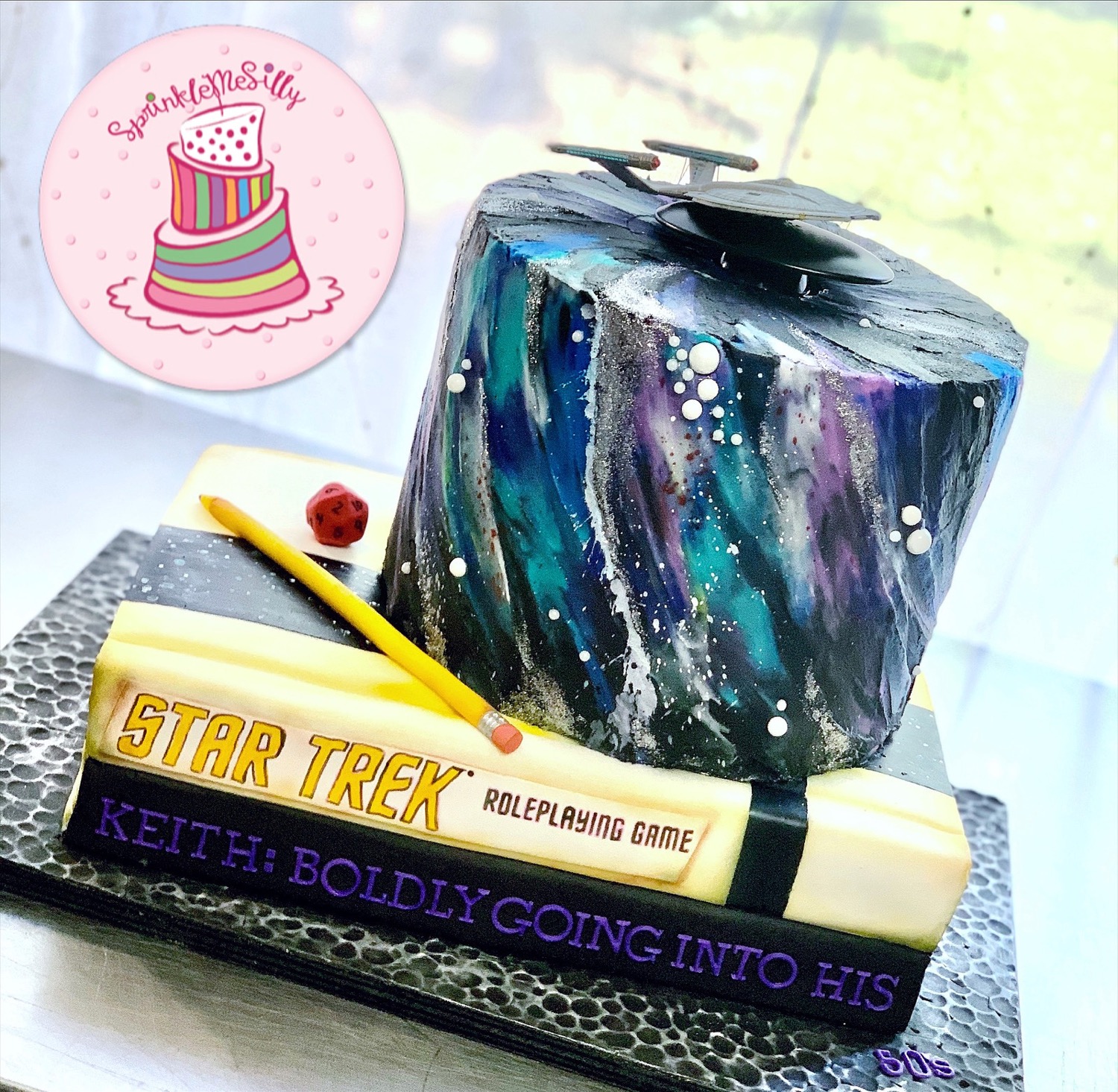 Star Trek Cake - Sprinkle Me Silly photo