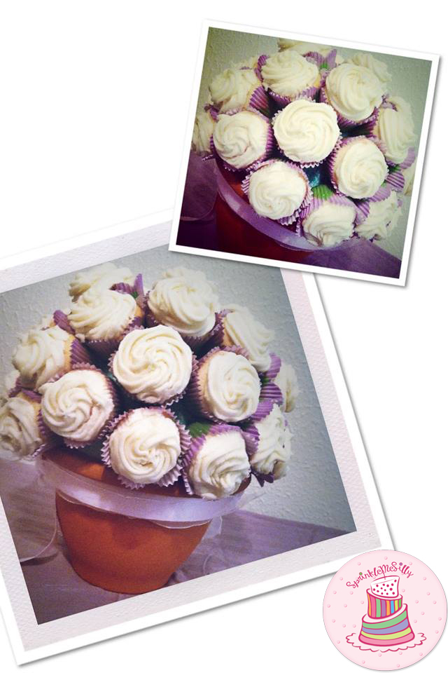 Cupcake Bouquet - Sprinkle Me Silly photo