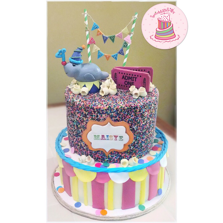 Carnival Cake - Sprinkle Me Silly photo
