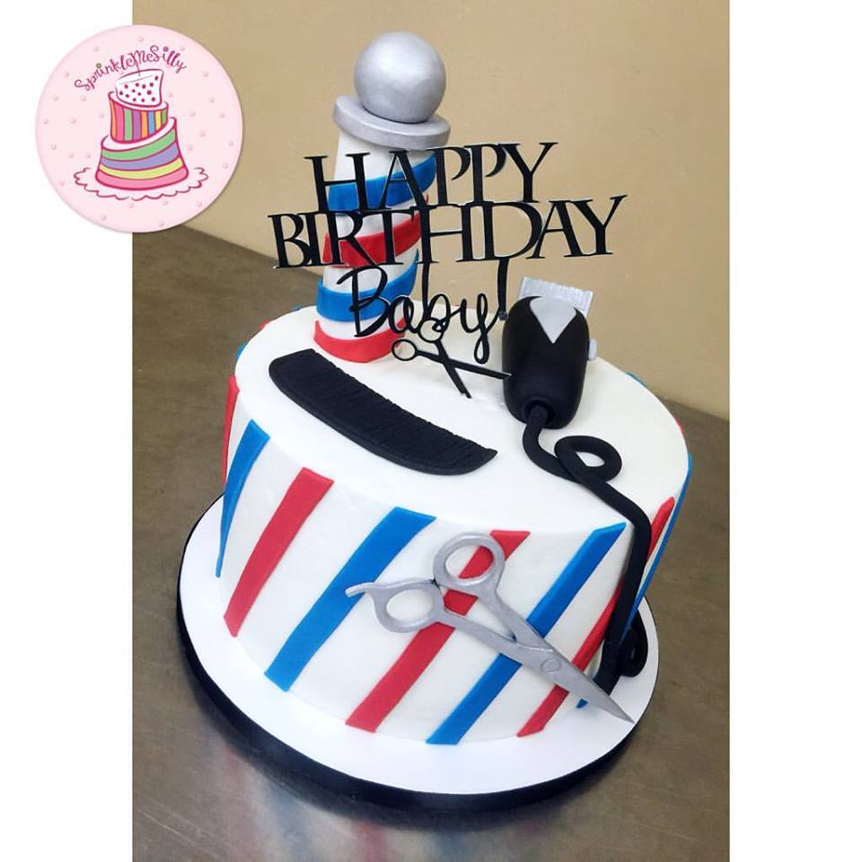 Barber Cake - Sprinkle Me Silly photo