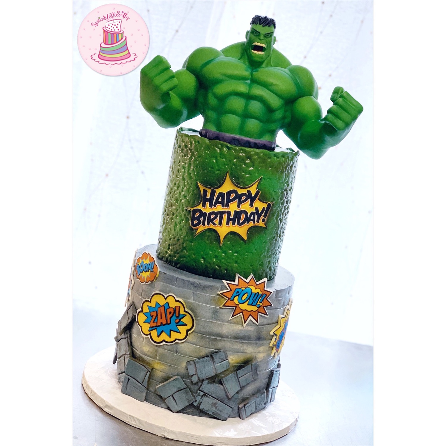 Hulk Cake - Sprinkle Me Silly photo
