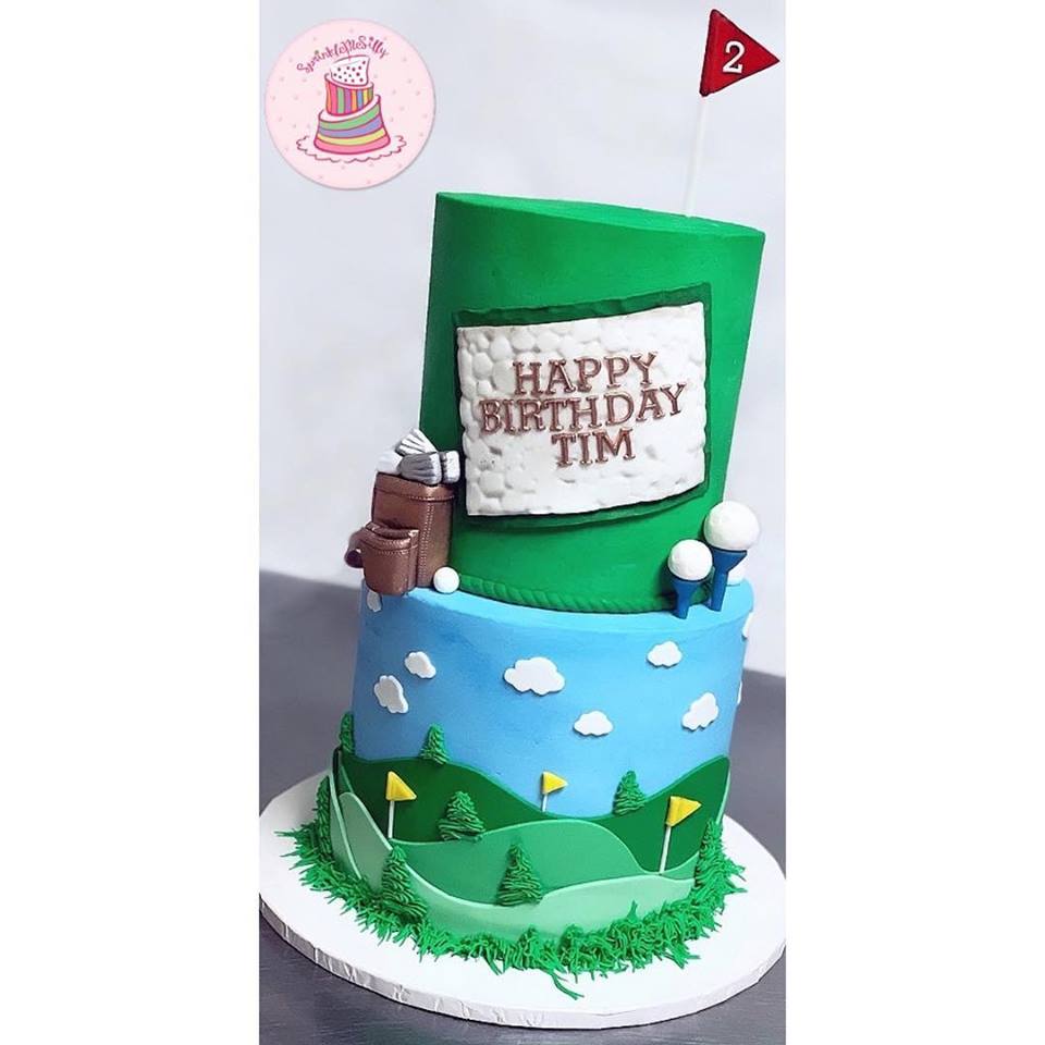 Party Cake Design from the Archive - Sprinkle Me Silly original photo