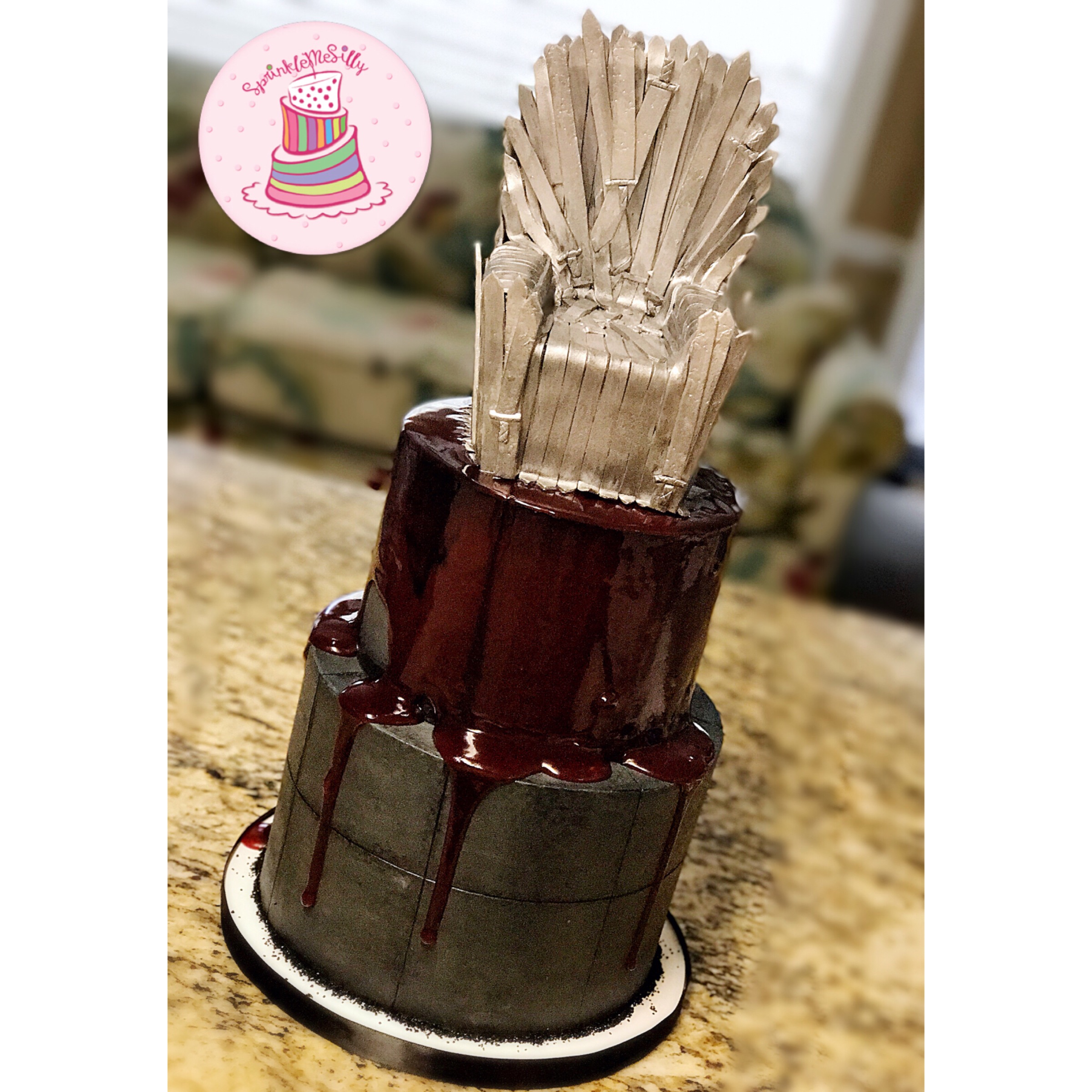 Games of Throne Cake - Sprinkle Me Silly photo