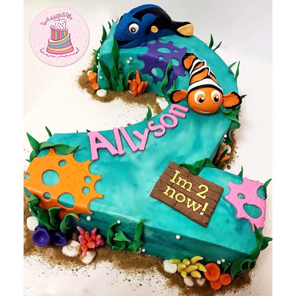 Nemo and Dory Cake - Sprinkle Me Silly photo