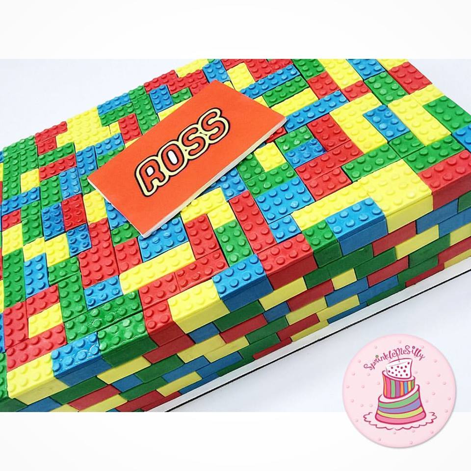 Lego Cake - Sprinkle Me Silly photo