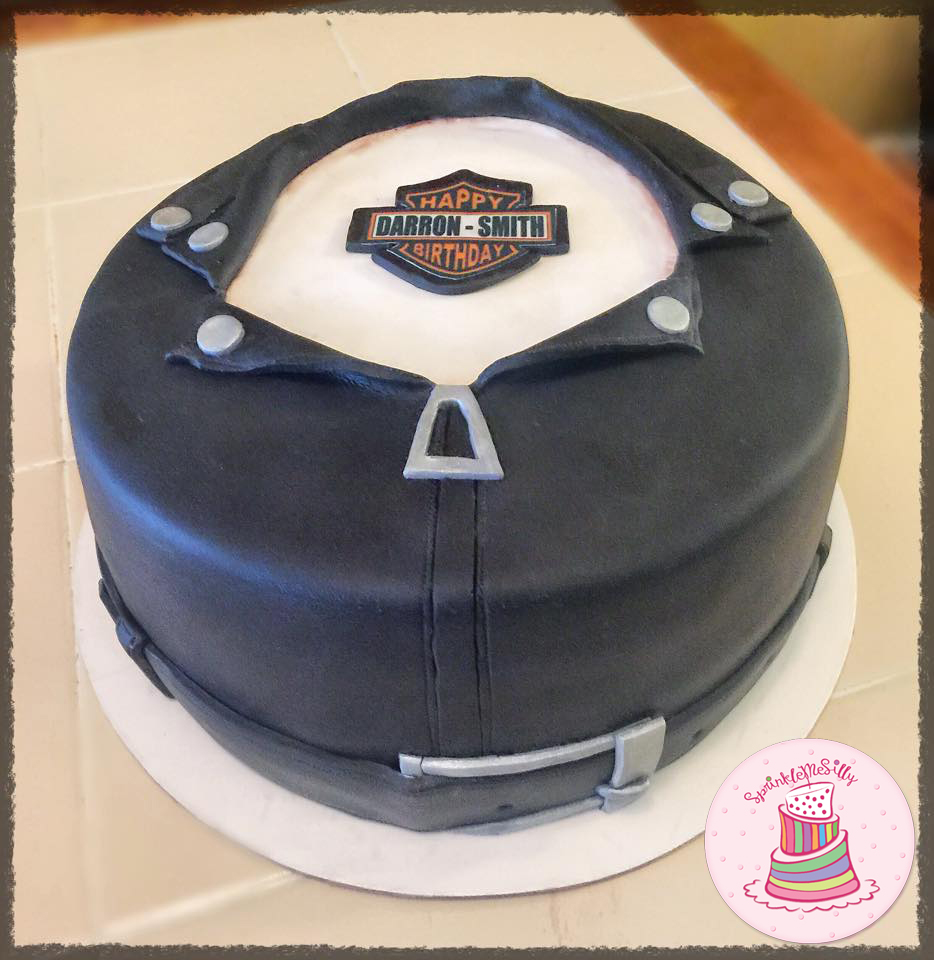 Harley Davidson Cake Replicated - Sprinkle Me Silly photo