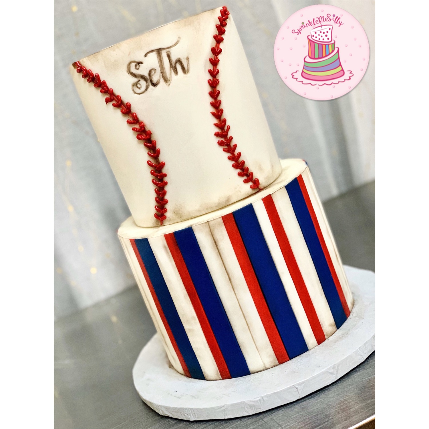 Party Cake Design from the Archive - Sprinkle Me Silly original photo