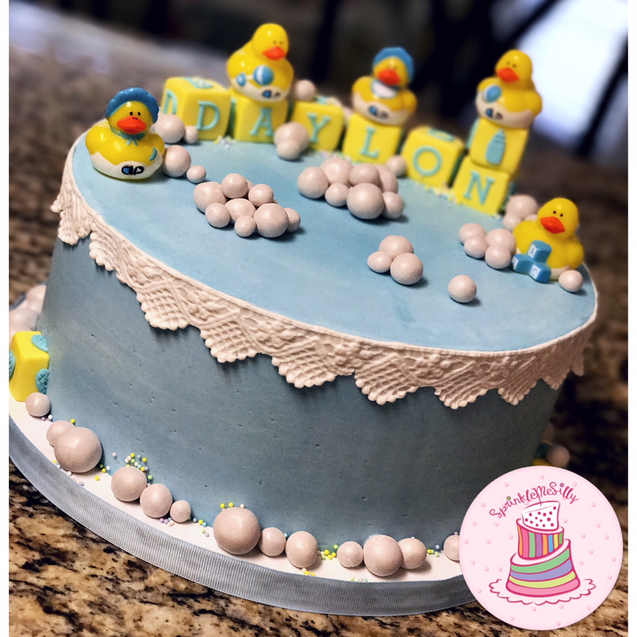 Party Cake Design from the Archive - Sprinkle Me Silly original photo