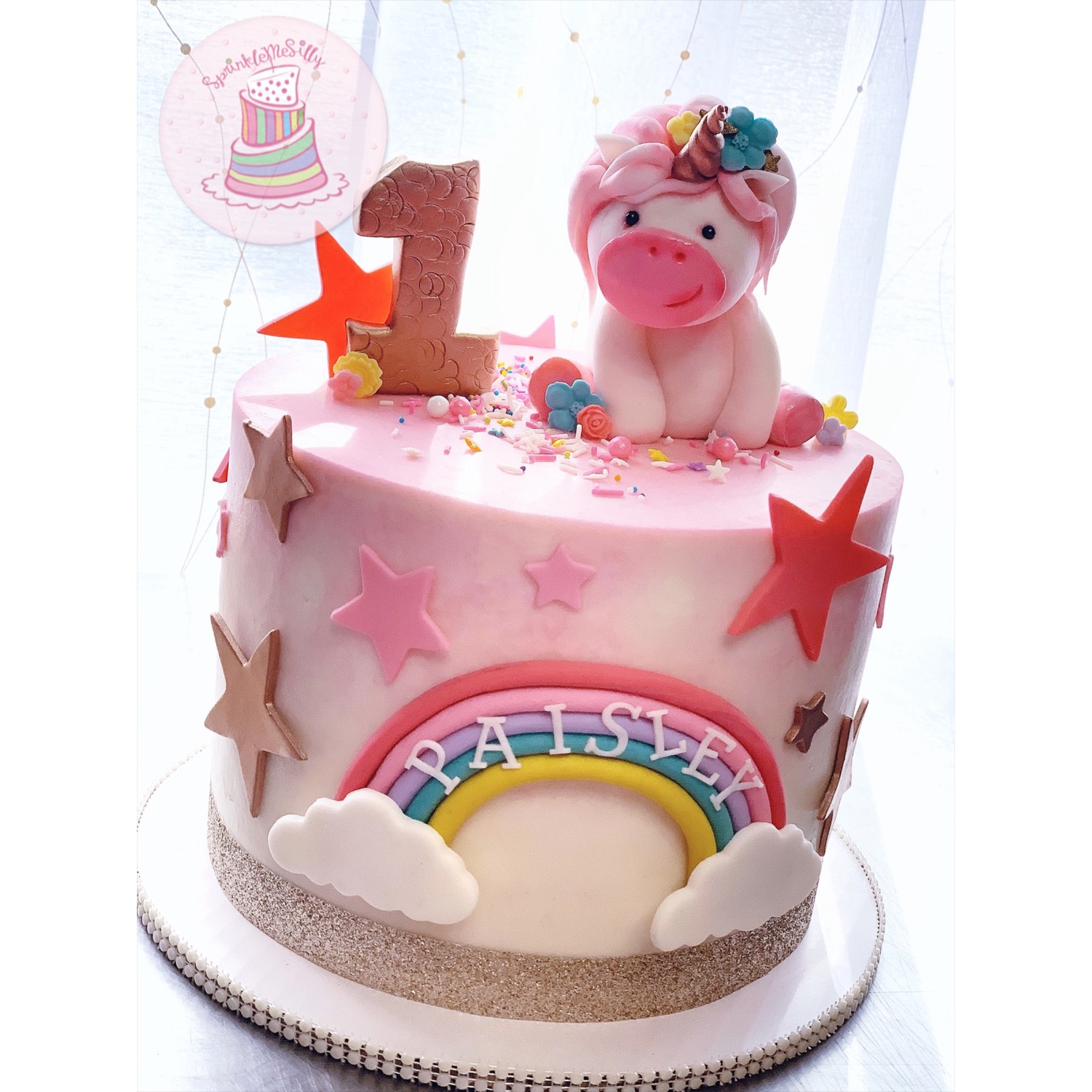 Party Cake Design from the Archive - Sprinkle Me Silly original photo