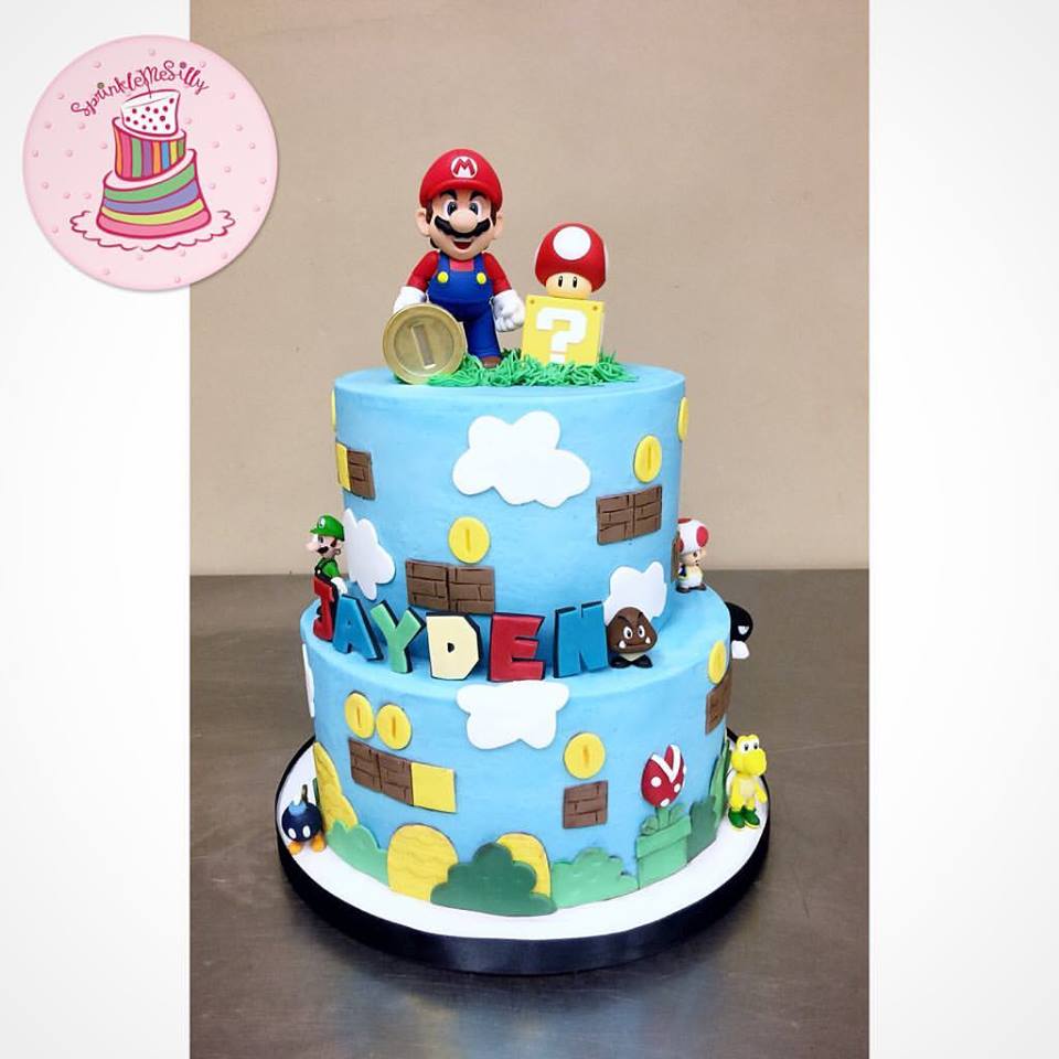 Super Mario Brothers Cake - Sprinkle Me Silly photo