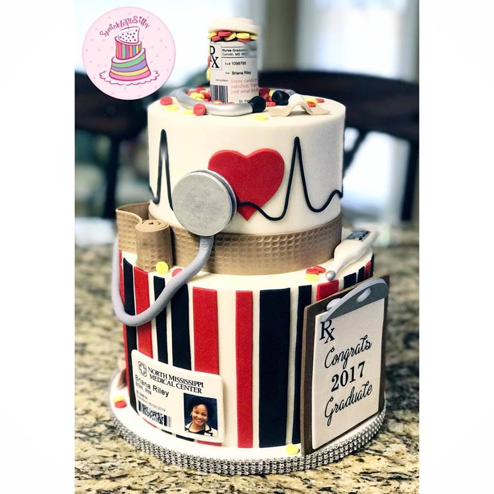 Party Cake Design from the Archive - Sprinkle Me Silly original photo