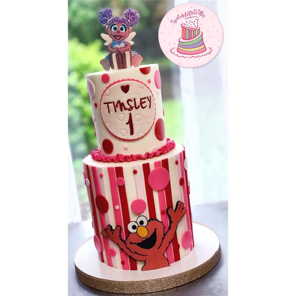 Party Cake Design from the Archive - Sprinkle Me Silly original photo