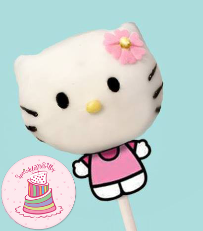 Hello Kitty Cake Pops - Sprinkle Me Silly photo