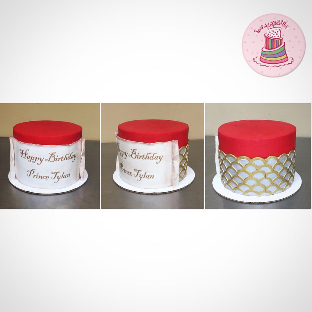 Party Cake Design from the Archive - Sprinkle Me Silly original photo