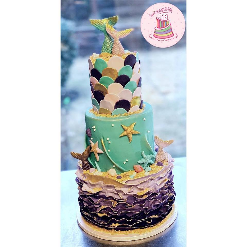 Party Cake Design from the Archive - Sprinkle Me Silly original photo