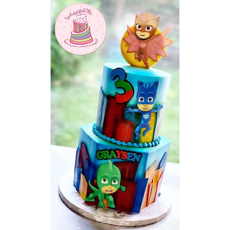 Party Cake Design from the Archive - Sprinkle Me Silly original photo