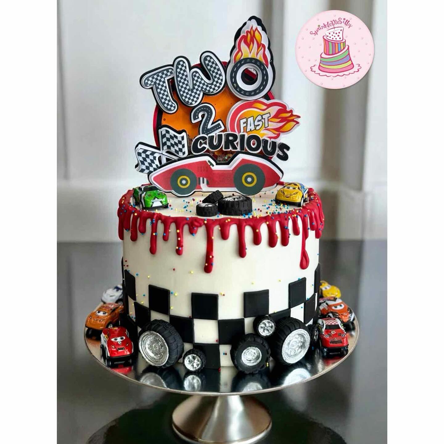 Two Fast 2 Curious Cake - Sprinkle Me Silly photo