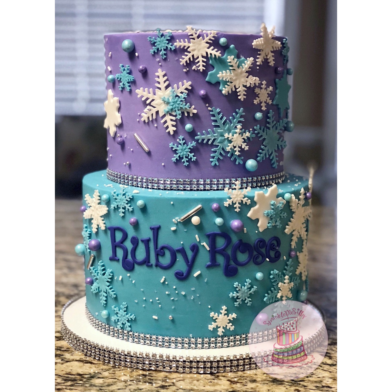 Party Cake Design from the Archive - Sprinkle Me Silly original photo