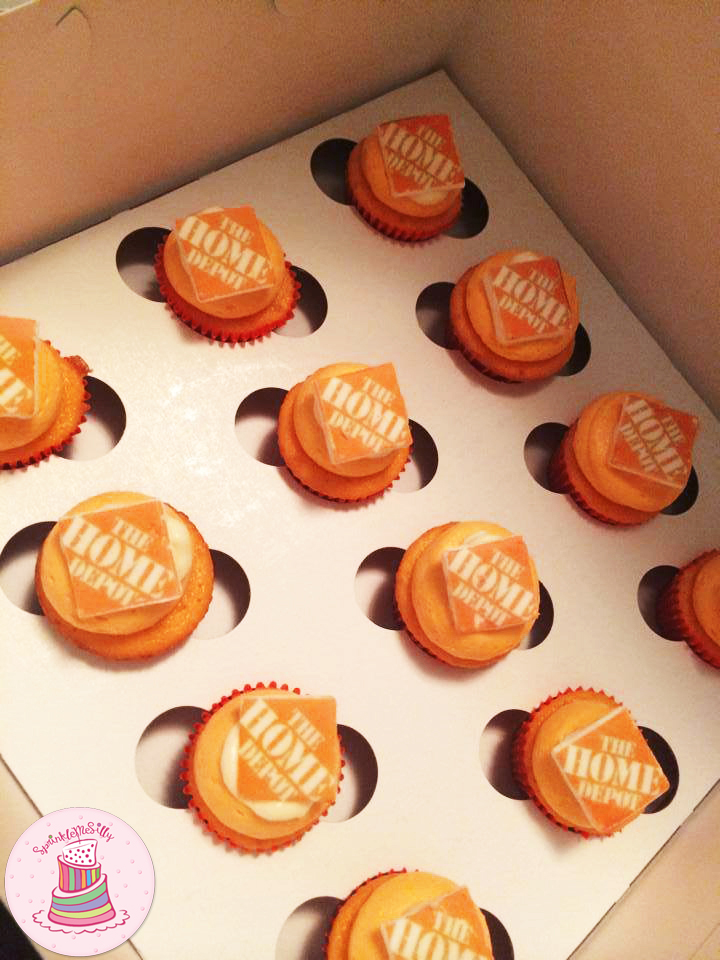 Home Depot Cupcakes - Sprinkle Me Silly photo