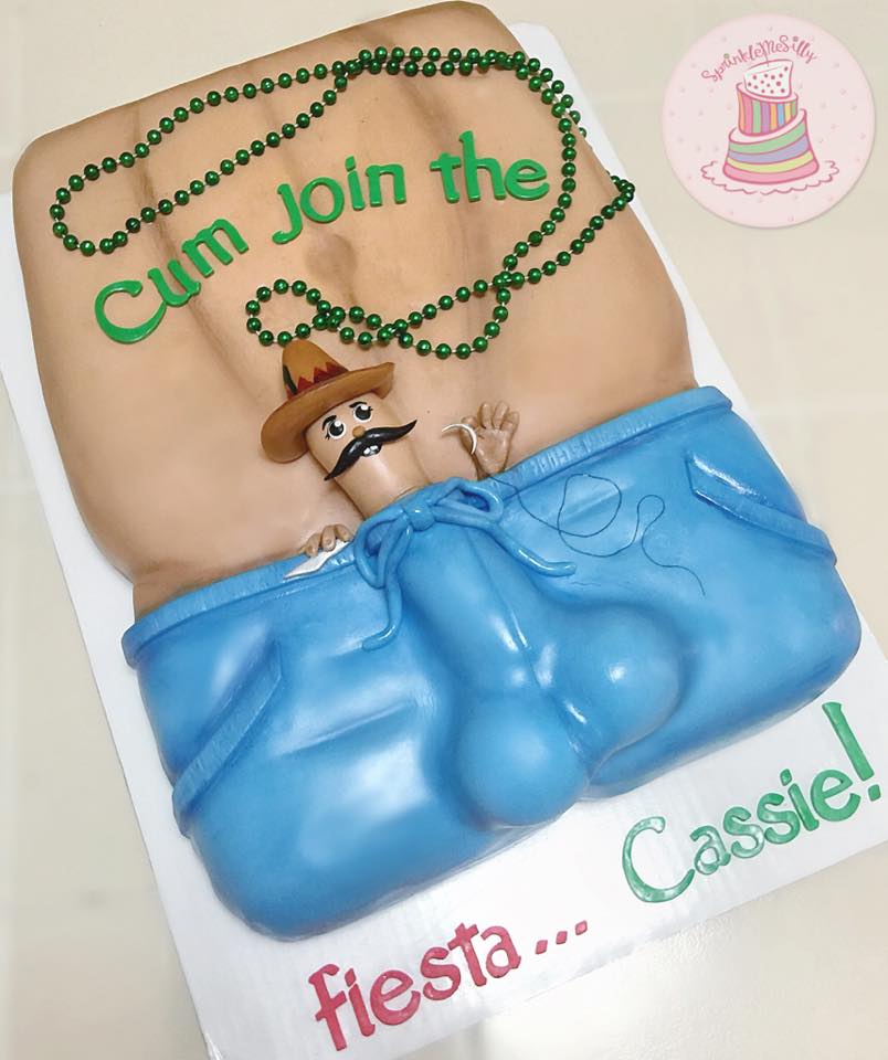 Mr. Mexican Penis Cake - Sprinkle Me Silly photo