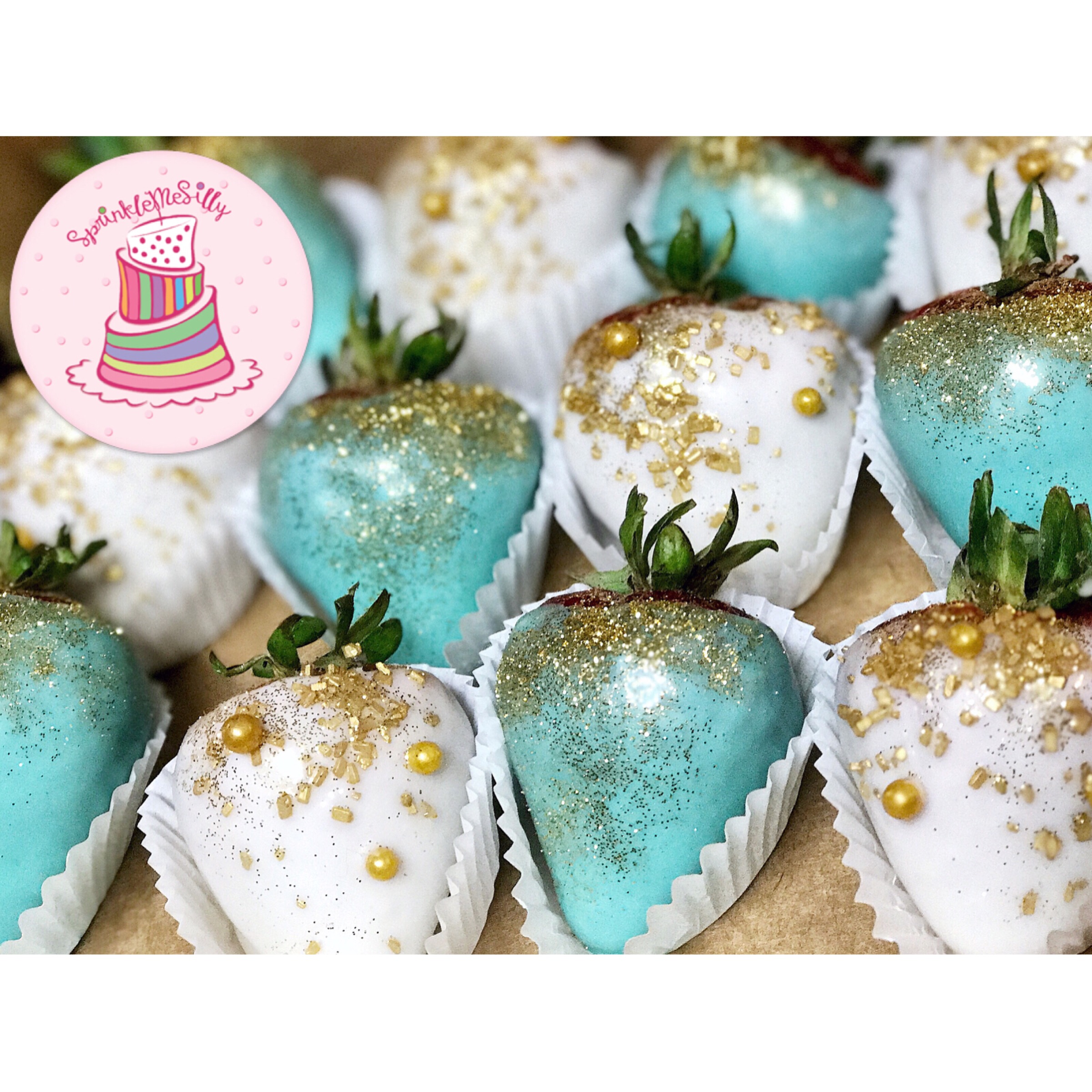 Chocolate Covered Strawberries - Sprinkle Me Silly photo