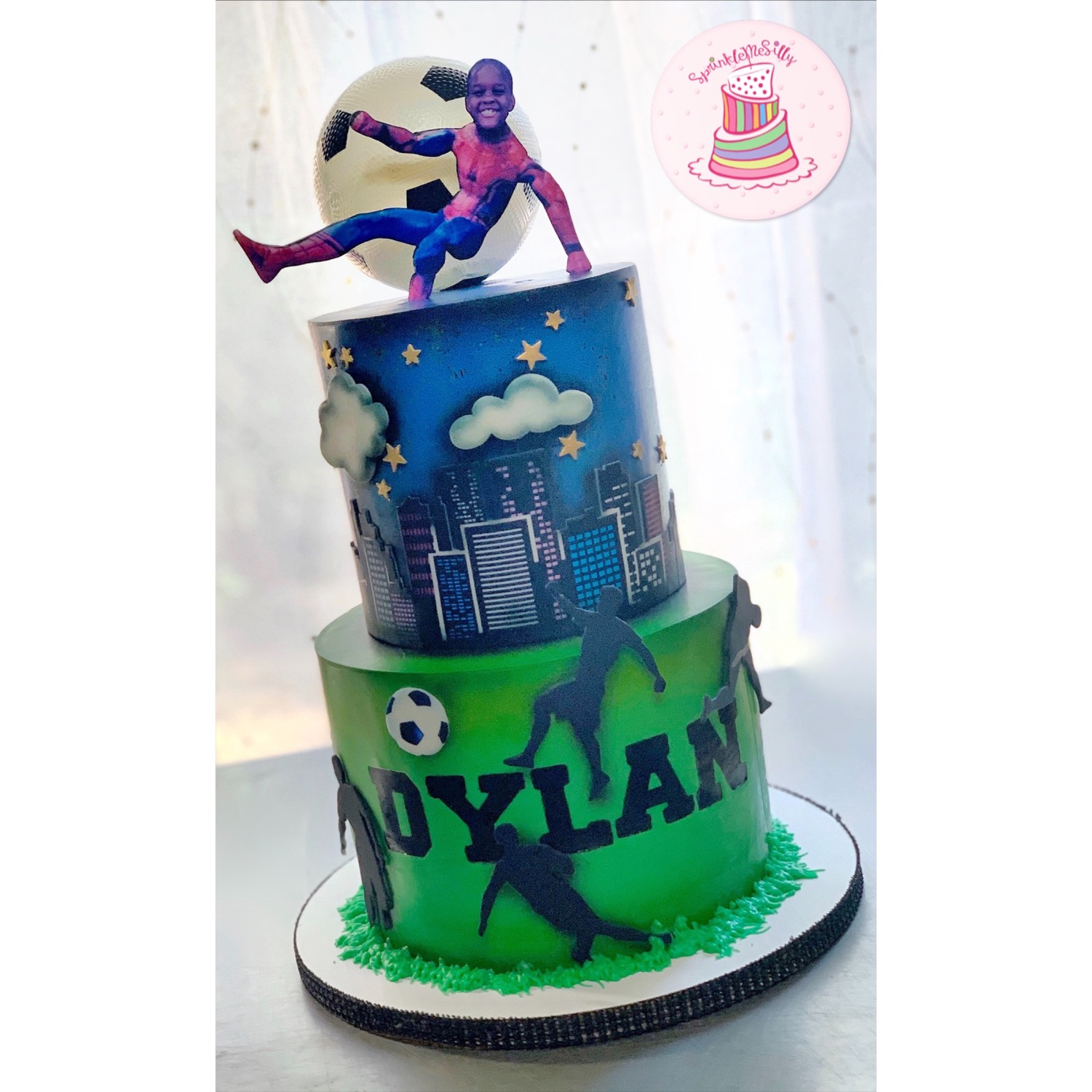 Party Cake Design from the Archive - Sprinkle Me Silly original photo