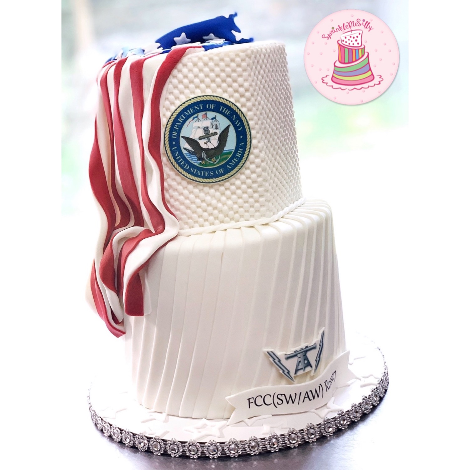 Party Cake Design from the Archive - Sprinkle Me Silly original photo