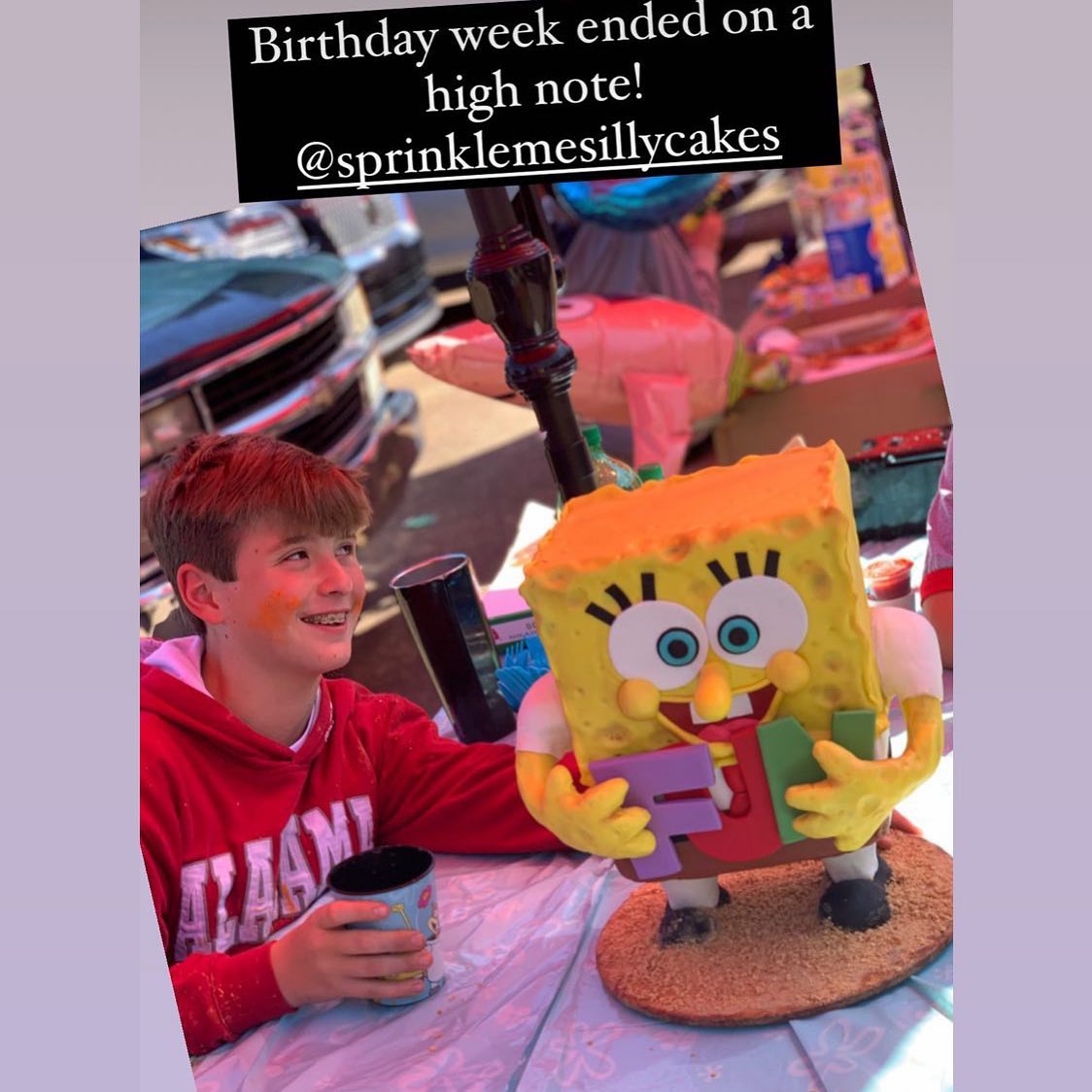 Spongebob Cake - Sprinkle Me Silly photo