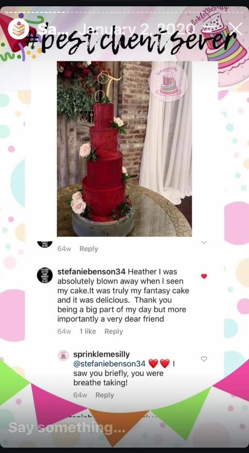 Original customer review screenshot 9 from Sprinkle Me Silly's Say What story highlight