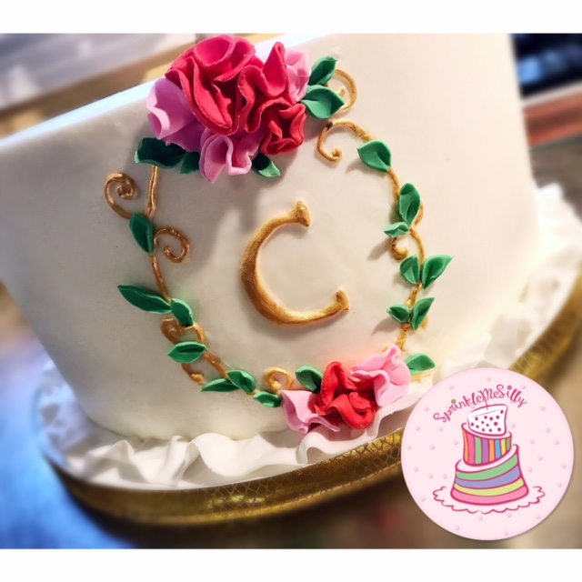 Party Cake Design from the Archive - Sprinkle Me Silly original photo