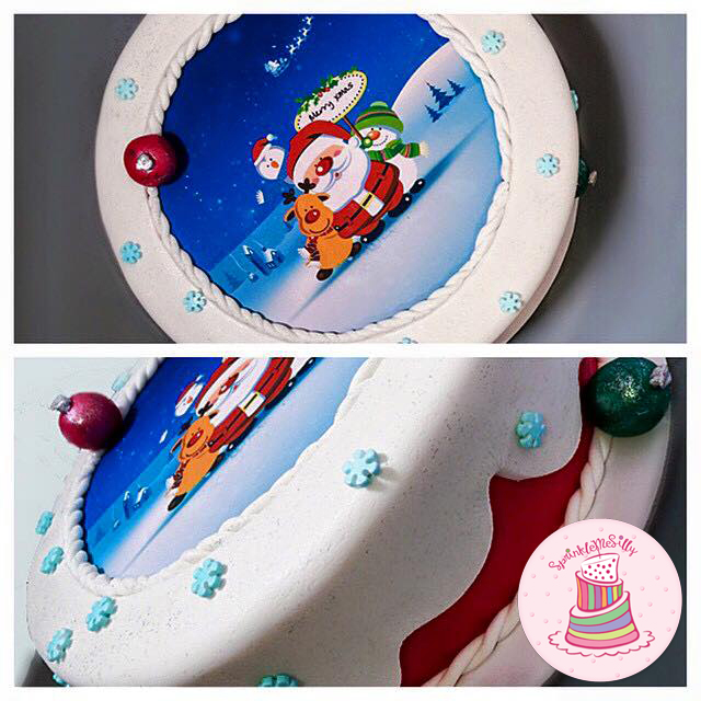 Wonderland Christmas Cake - Sprinkle Me Silly photo