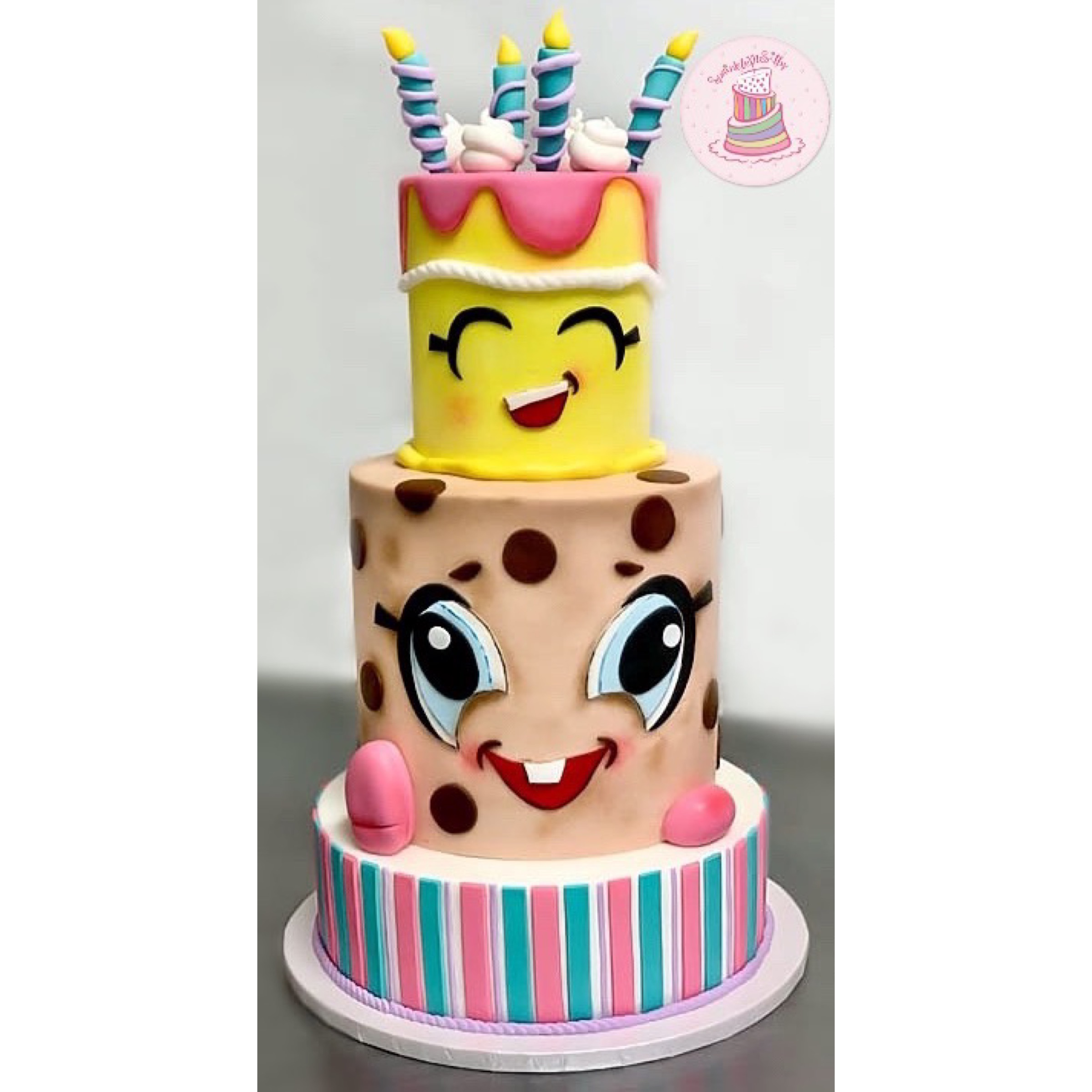Shopkins Cake - Sprinkle Me Silly photo