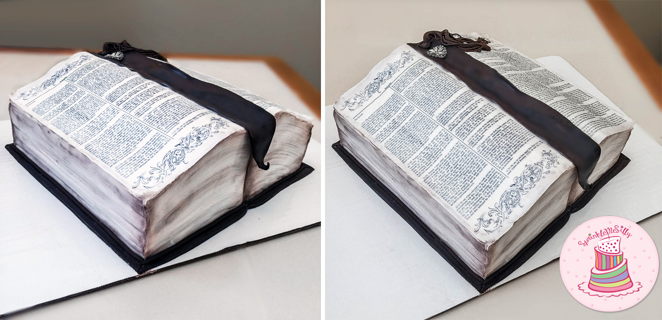 Bible Cake 2 - Sprinkle Me Silly photo