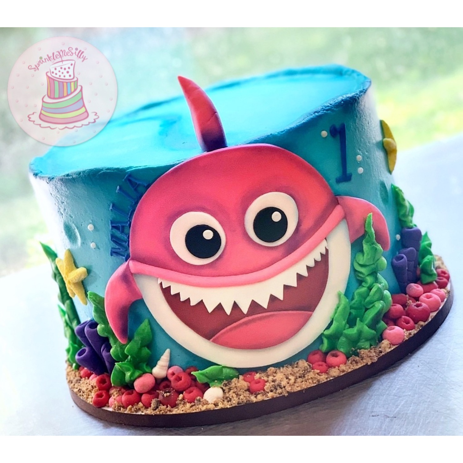 Party Cake Design from the Archive - Sprinkle Me Silly original photo