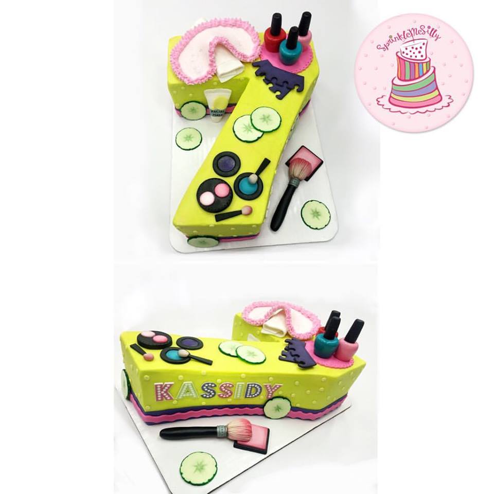 Spa Cake - Sprinkle Me Silly photo